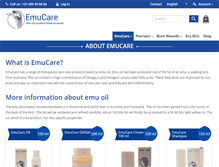 Tablet Screenshot of emucare.com